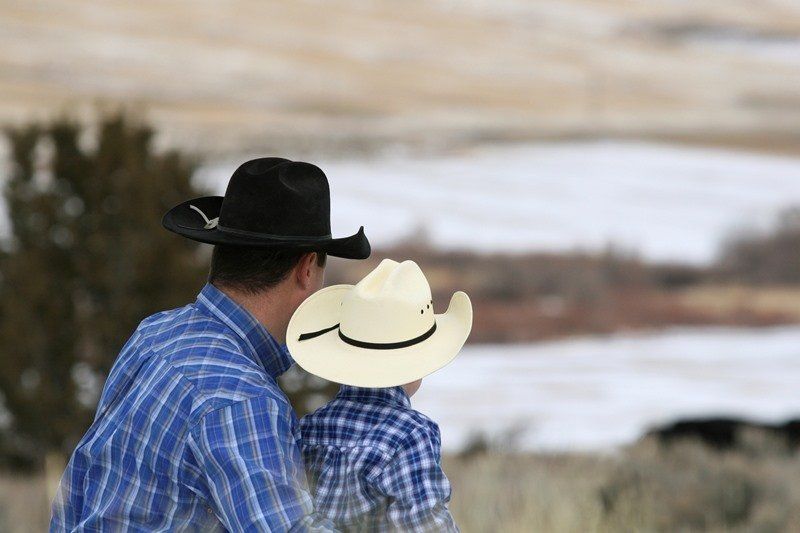 Cow Boy aux États-Unis