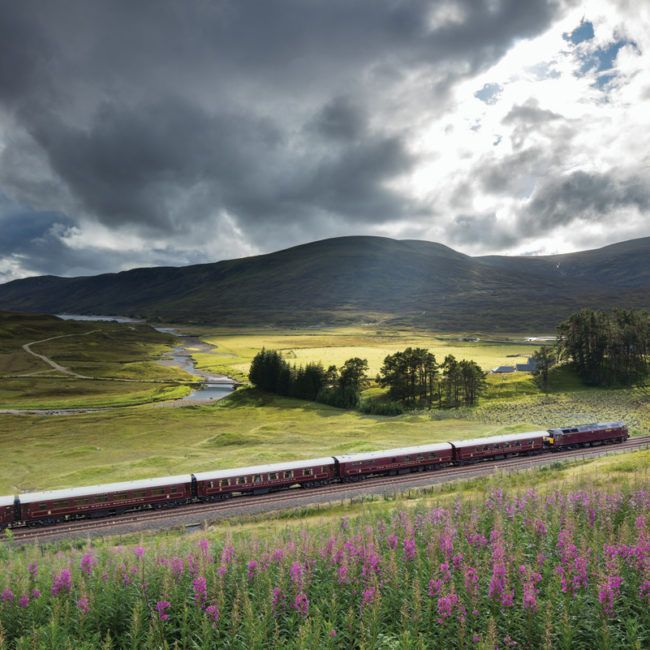 A bord du Royal Scotsman - Clans