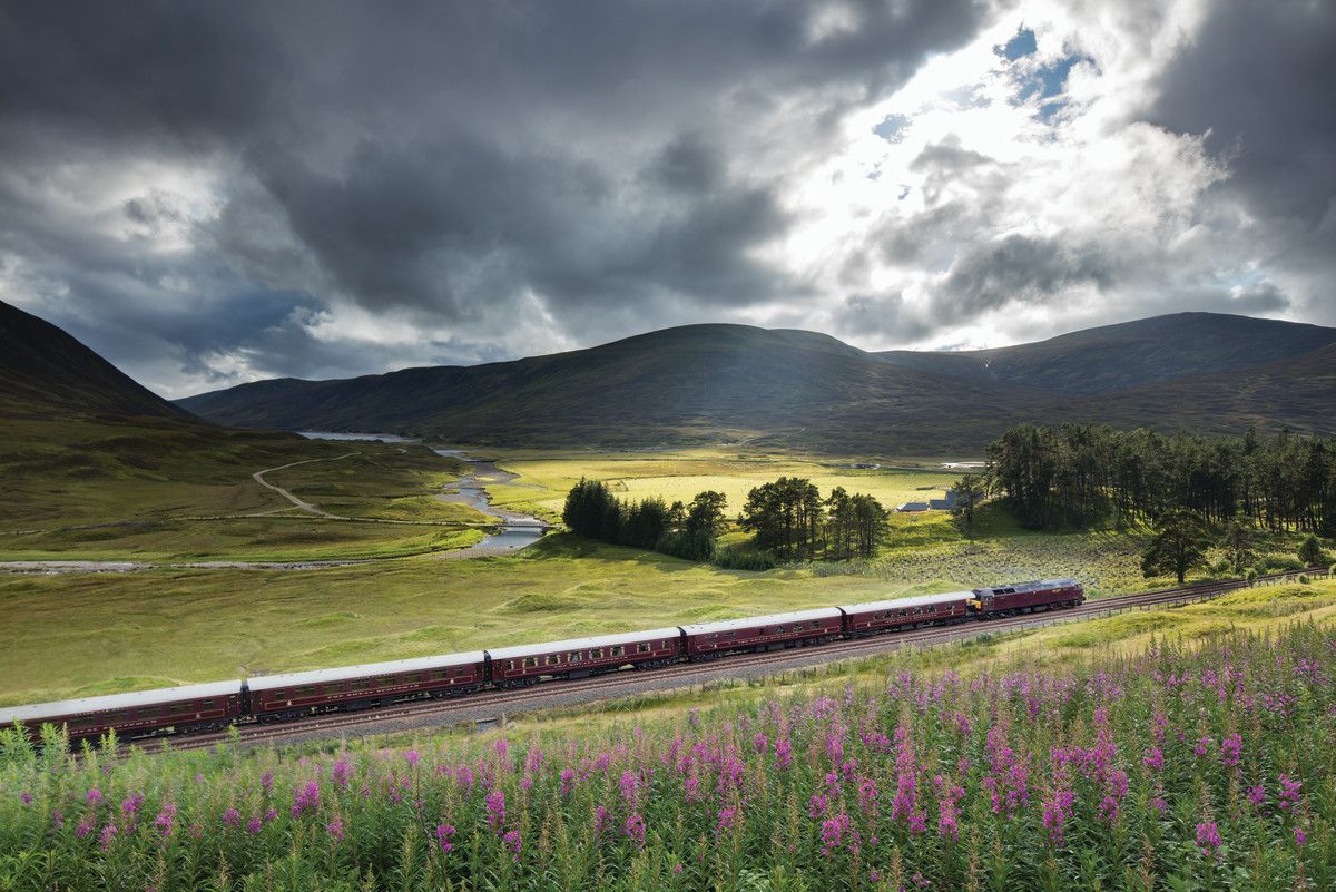 A bord du Royal Scotsman - Clans